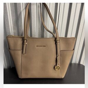 Michael Kors Taupe Tote
